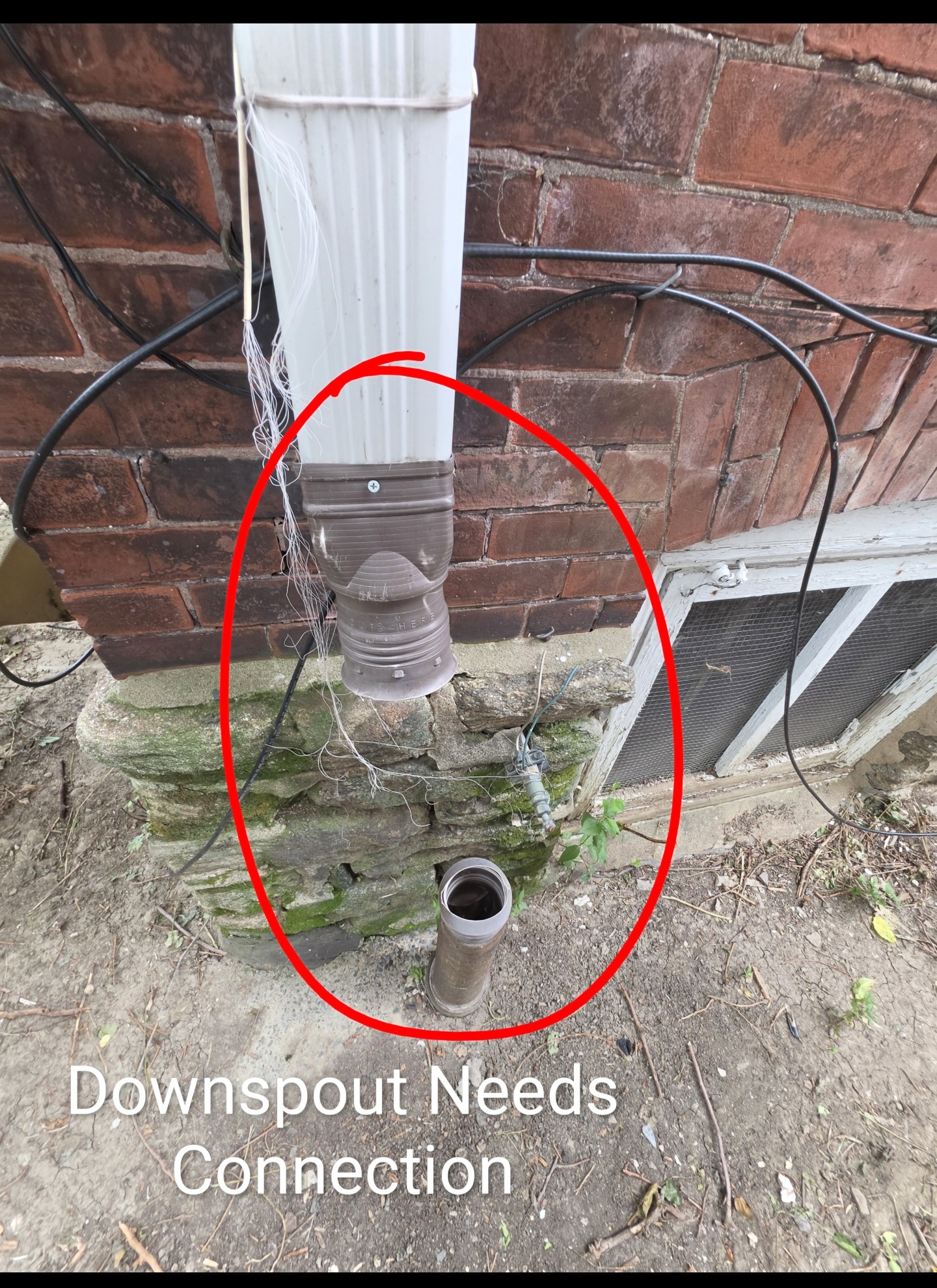 Light out in fixture — tagged on-site